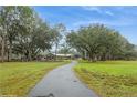 Beautiful single-story home with mature trees lining the driveway on a large grassy property at 5117 Cr 316A, Bushnell, FL 33513