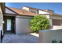 Charming front entrance with brick paved courtyard and well-maintained landscaping, leading to a welcoming front door at 2734 Cattail Ct, Longwood, FL 32779