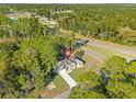 Scenic aerial view of a home surrounded by green trees at 8015 Sw 133Rd Ln, Ocala, FL 34473