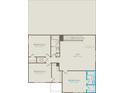 Detailed second floor plan showing the layout of bedrooms 2, 3, and 4, plus the loft and bathrooms at 2030 Branched Oak Rd, St Cloud, FL 34771