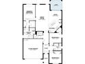 Detailed floor plan showcasing the layout of a home with bedrooms, great room, kitchen, and lanai at 5226 Prairie Preserve Run, St Cloud, FL 34772