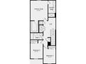 Second floor floorplan featuring primary suite, loft, bath 2, bedroom 2 and bedroom 3 at 7823 Waterscape Dr, Groveland, FL 34736