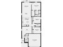 Detailed floorplan showcasing the layout of the house, including bedrooms, kitchen, and living spaces at 7363 Capstone Dr, Groveland, FL 34736