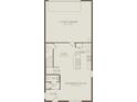 First-floor home plan featuring a two-car garage, kitchen, and gathering room at 1959 Branched Oak Rd, St Cloud, FL 34771