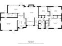 Detailed floor plan showcasing the layout of a 1,838 sq ft single-story home at 1721 Cheyenne Trl, Maitland, FL 32751