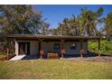 Covered patio provides ample seating, flower boxes and a space to relax outdoors with room for a picnic table at 4452 Fairview Ave, Orlando, FL 32804