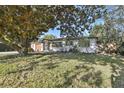 Charming single-story home with a well-maintained front yard, mature tree and inviting curb appeal at 4249 Kendrick Rd, Orlando, FL 32804
