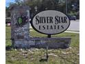 Silver Star Estates community sign on a sunny day at 7813 Arabian Pl, Orlando, FL 32818