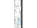 Layout of the first floor with extra suite, garage, kitchen, dining area, and great room at 12506 Westhaven Oak Dr # 115, Winter Garden, FL 34787