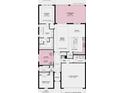 Floor plan showing a primary suite, study, great room, and two-car garage at 4197 Barbuda Ln, Kissimmee, FL 34758