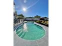 Beautiful backyard pool surrounded by lush landscaping and a secure fence for Gathering enjoyment at 14318 Fieldstone Lake Way, Orlando, FL 32824