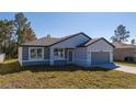 Charming single-story home with a well-manicured lawn and attached two-car garage at 1857 Manitoba Ct, Poinciana, FL 34759