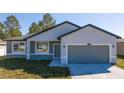 Charming single-story home with a well-manicured lawn and attached two-car garage at 1857 Manitoba Ct, Poinciana, FL 34759