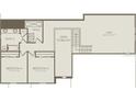 Upstairs floorplan showcasing the loft, bedrooms 5 and 6, and bathroom 4 at 2135 Weatherly Way, Orlando, FL 32820