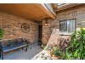 Inviting front porch with brick accents and decorative touches at 3901 Villas Green Cir # 1, Longwood, FL 32779