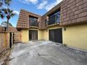 This home has a two-story floor plan with 2nd story balconies and a private courtyard at 5268 Middle Ct # 111, Orlando, FL 32811