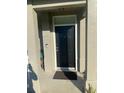 The covered front porch has a black door with a number at 8989 Lee Vista Blvd # 2106, Orlando, FL 32829
