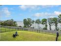 Beautiful water view from the backyard at 3279 Landing Vw, Tavares, FL 32778