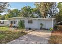 Single-story home with a well-maintained lawn and paved driveway at 742 Valencia Ave, Orange City, FL 32763