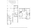 Detailed floor plan of the home's layout, showing room locations and dimensions at 7805 Oak Reflection Loop, Davenport, FL 33837