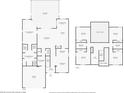 Detailed floorplan of the home showcasing the layout of each room on the first and second floor at 9149 Oak Commons Way, Orlando, FL 32832