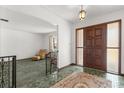 Foyer with a beautiful tiled floor and view of living room and front door at 209 Camden Rd, Altamonte Springs, FL 32714