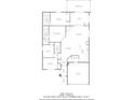 Detailed floor plan showcasing the layout with bedrooms, bathrooms, living areas, and dimensions at 1899 Valley Wood Way, Lake Mary, FL 32746