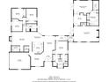 Detailed floor plan showing layout of rooms, measurements, and total square footage at 2140 Lilypad Ln, Windermere, FL 34786