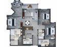 Detailed floor plan featuring multiple bedrooms, bathrooms, a solarium, and open-concept living spaces at 14501 Grove Resort Ave # 1229, Winter Garden, FL 34787
