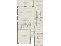 Detailed floorplan of a modern home showcasing the layout of rooms and features at 2761 Redblush Ter, St Cloud, FL 34772