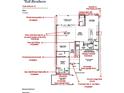 First-floor blueprint displaying the layout, dimensions, and features of the living spaces at 6244 Trailblaze Bnd, St Cloud, FL 34771