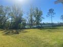 Expansive backyard offers serene views of the adjacent lake, perfect for outdoor activities and relaxation at 827 Dennis Ave, Orlando, FL 32807
