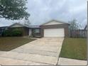Charming single-story home featuring a driveway, well-maintained lawn and a two-car garage at 1415 Meadowlark St, Longwood, FL 32750