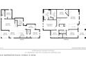 Detailed floor plan showcasing the layout of a spacious two-story home with approximate square footage at 3121 Buffington Pl, Oviedo, FL 32765