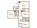 Second-floor plan with a loft, bedrooms, and bathrooms, offering ample living space at 4711 Coral Harbour Rd, Kissimmee, FL 34758