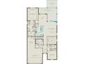 This floor plan highlights the home's spacious layout and modern design elements at 15446 Orchard Garden St, Winter Garden, FL 34787