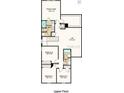 Upper floor plan showcasing a primary suite, loft, three additional bedrooms, and two baths at 326 Wayland Dr, Haines City, FL 33844