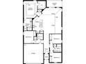 Detailed floor plan showcasing the layout of the home, including bedrooms, bathrooms, and living spaces at 648 Royal Palm Dr, Dundee, FL 33838