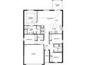 Detailed floor plan highlighting the home's layout, including bedrooms, kitchen, and great room at 652 Royal Palm Dr, Dundee, FL 33838