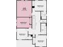 Detailed floor plan of the second floor with four bedrooms and a game room at 5646 Ficus Aurea St, Kissimmee, FL 34758