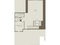 Second floor plan features a loft, a bedroom, and a full bathroom at 16316 Crown Top Dr, Montverde, FL 34756