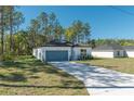 Charming single-story home featuring a well-manicured lawn and a convenient attached two-car garage at 7110 Sw 134Th St, Ocala, FL 34473
