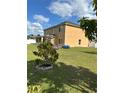 Spacious backyard with lush lawn, ideal for outdoor activities and Gathering fun at 5406 Crepe Myrtle Cir, Kissimmee, FL 34758