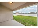 Spacious backyard featuring a well-maintained lawn and privacy fence at 1846 Galloway Ter, Winter Haven, FL 33881