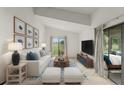 Comfortable living room with modern furnishings and decor at 6301 Parson Brown Dr, Orlando, FL 32819