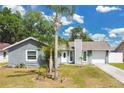 Inviting single-story home featuring a well-kept front yard and mature landscaping for enhanced curb appeal at 4646 Old Road 37, Lakeland, FL 33813