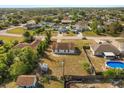 Sprawling residential area showcasing a single-Gathering home with a spacious backyard and nearby community pool at 3166 Canby Dr, Deltona, FL 32738