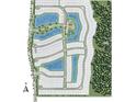 Community map showcasing the layout of the neighborhood, lakes, amenities, and main roads at 5337 Spoonflower Ct, St Cloud, FL 34771