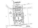 Detailed plot plan showcasing the property lines, building footprint, and surrounding features at 5337 Spoonflower Ct, St Cloud, FL 34771