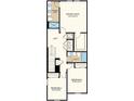 Second floor floorplan featuring primary suite, loft, and two additional bedrooms at 2592 Penguin Blvd, Davenport, FL 33837